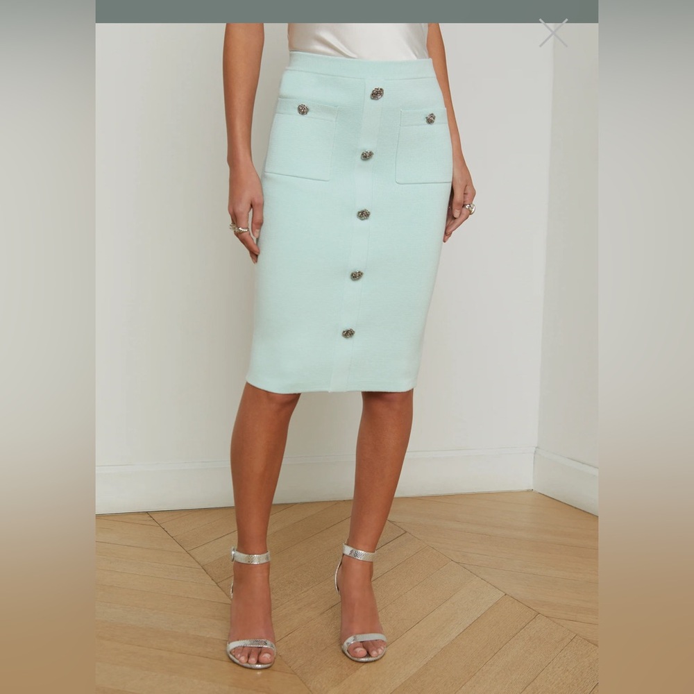 Sold Out NWT $375 L’Agence AMIRA PENCIL SKIRT XS